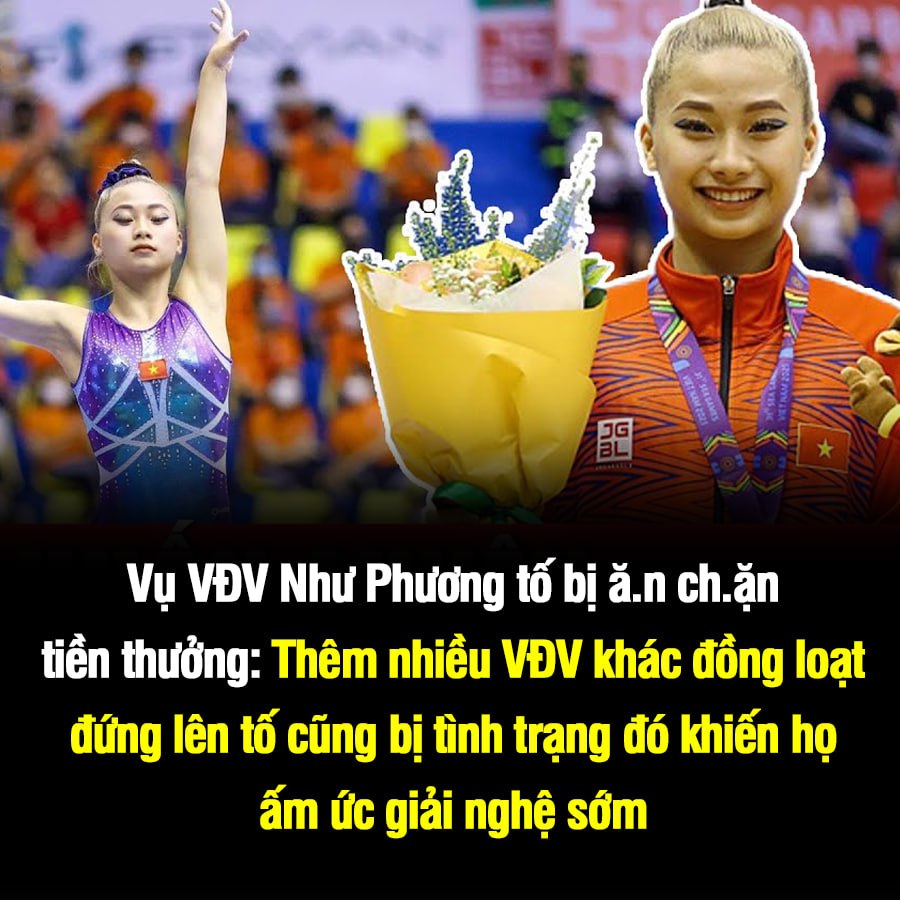 Vụ VĐV Như Phương tố bị ă.n ch.ặn tiền thưởng: Thêm nhiều VĐV khác đồng loạt đứng lên tố
