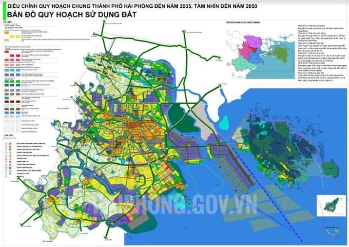 TẢI Bản đồ quy hoạch sử dụng đất Thị trấn An Dương đến năm 2030