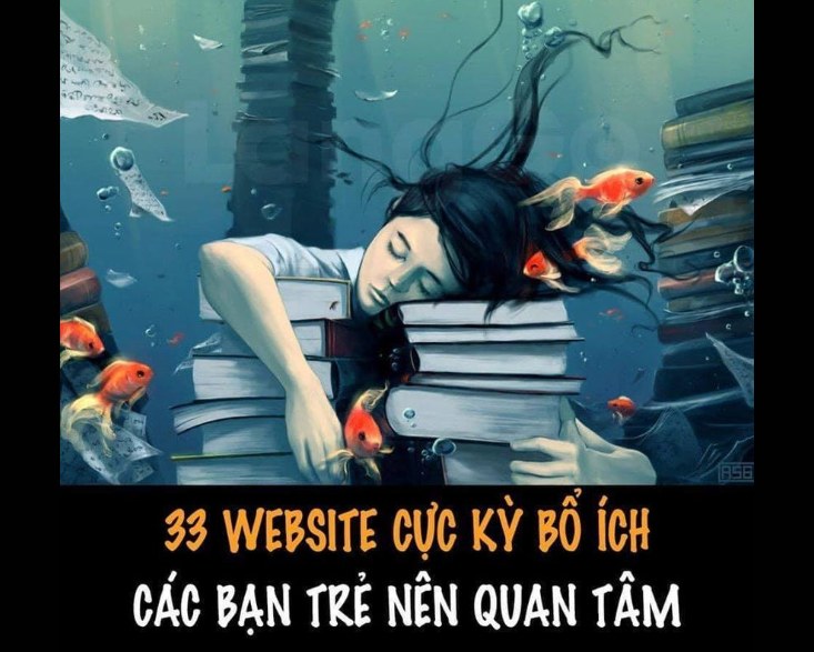 33 WEBSITE CỰC BỔ ÍCH CÁC BẠN TRẺ NÊN QUAN TÂM