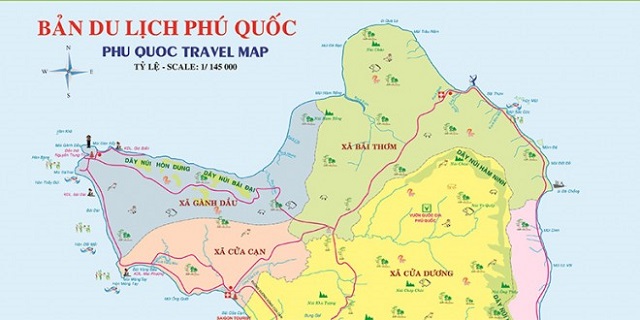 TẢI Bản đồ hành chính Thành phố Phú Quốc khổ lớn năm 2023