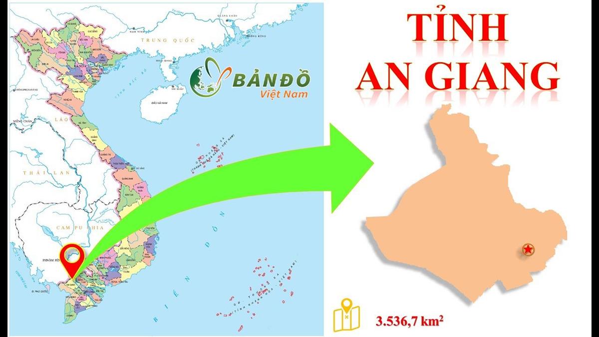 TẢI Bản đồ Hành chính tỉnh An Giang khổ lớn Mới Nhất 2023