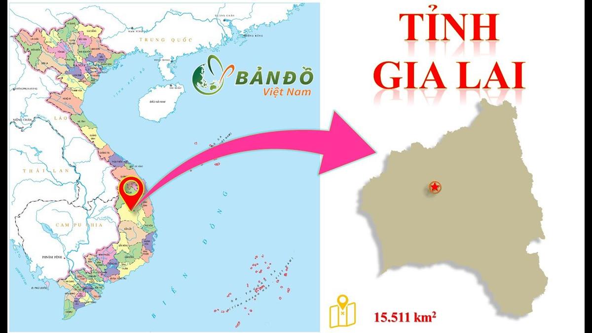 TẢI Bản đồ Hành chính tỉnh Gia Lai Khổ Lớn Mới Nhất 2023