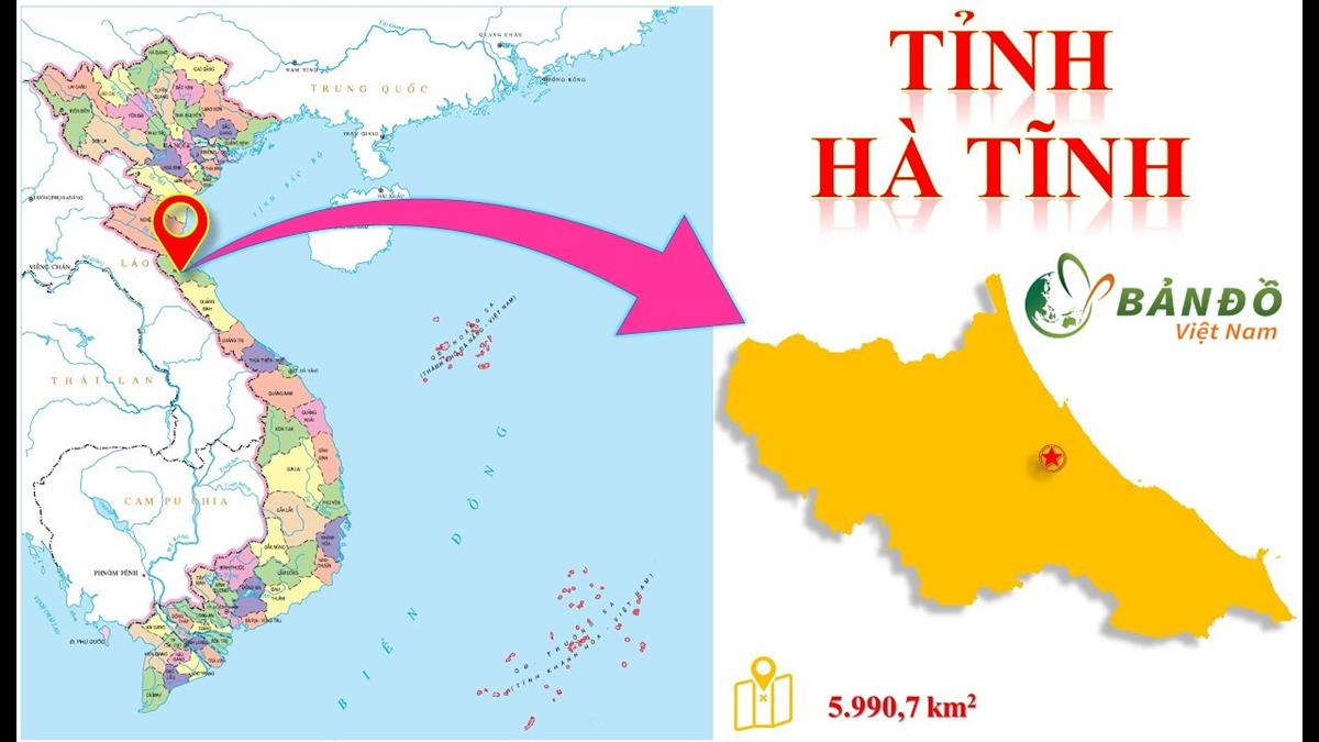 TẢI Bản đồ Hành chính tỉnh Hà Tĩnh Khổ Lớn Mới Nhất 2023