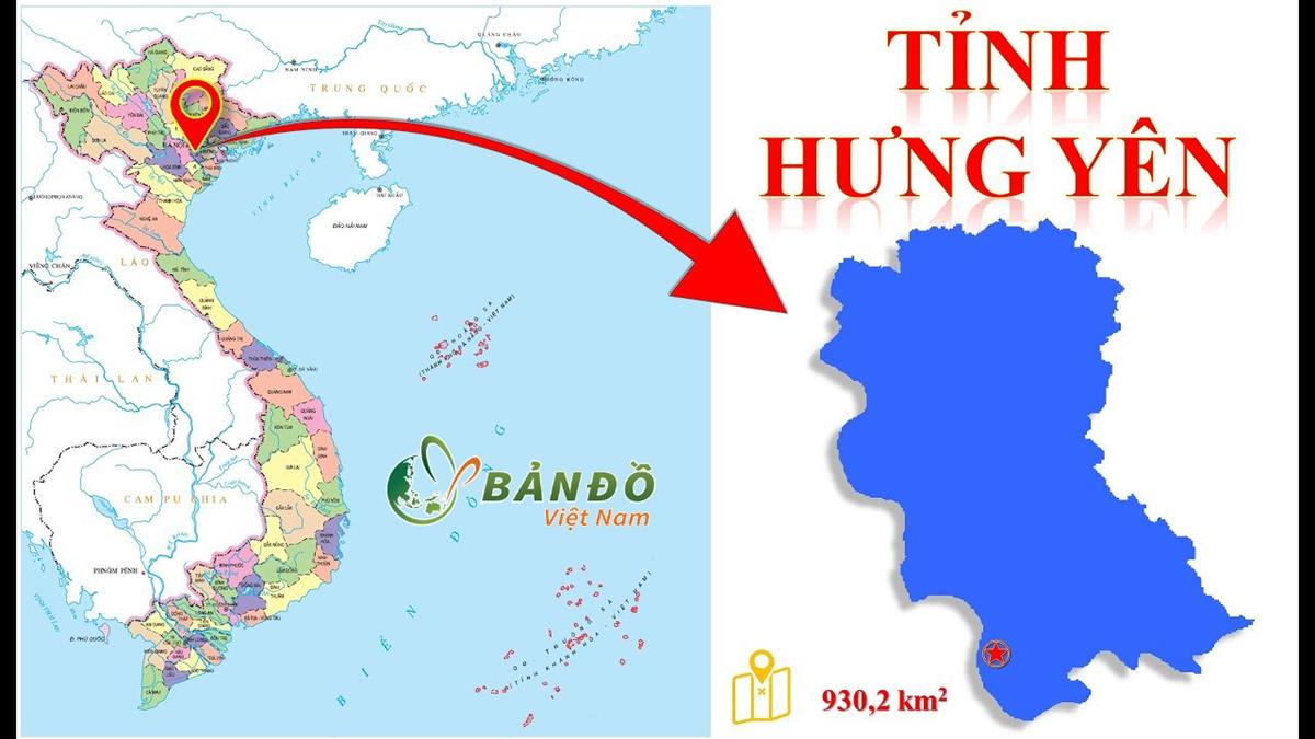 TẢI Bản đồ Hành chính tỉnh Hưng Yên Khổ Lớn Mới Nhất 2023