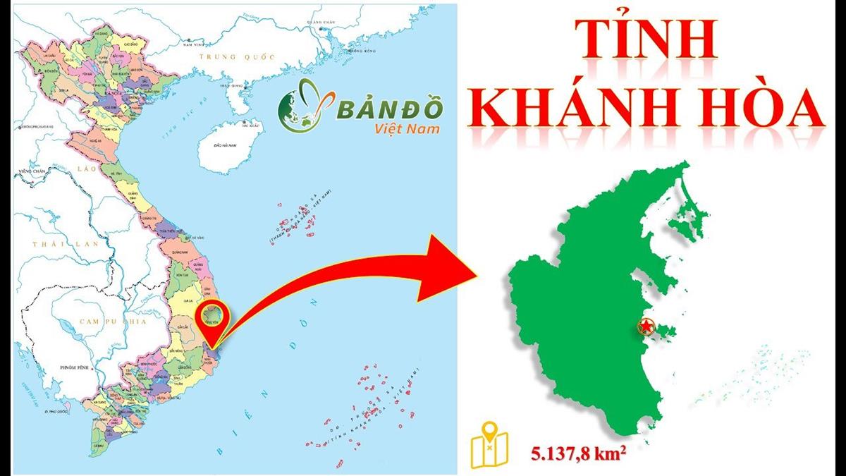 TẢI Bản đồ Hành chính tỉnh Khánh Hoà khổ lớn phóng to 2023
