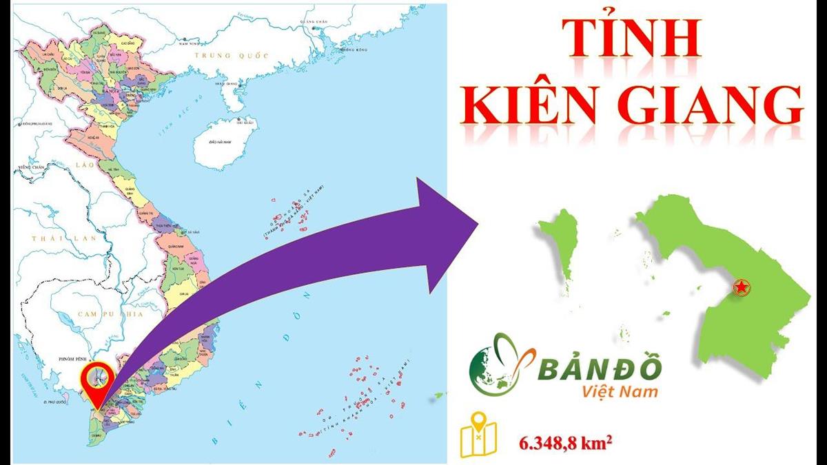 TẢI Bản đồ Hành chính tỉnh Kiên Giang Khổ Lớn Mới Nhất 2023