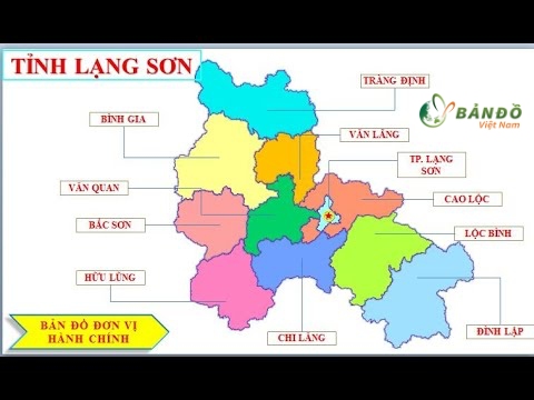 TẢI Bản đồ Hành chính tỉnh Lạng Sơn Khổ Lớn Mới Nhất 2023