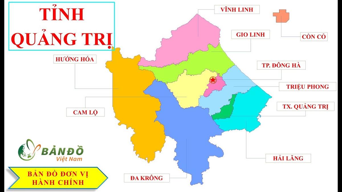TẢI Bản đồ Hành chính tỉnh Quảng Trị Khổ Lớn Mới Nhất 2023