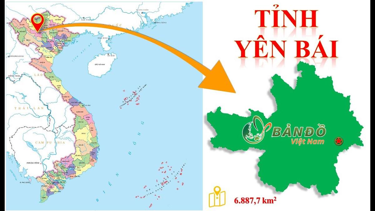 TẢI Bản đồ Hành chính Tỉnh Yên Bái khổ lớn mới nhất 2023