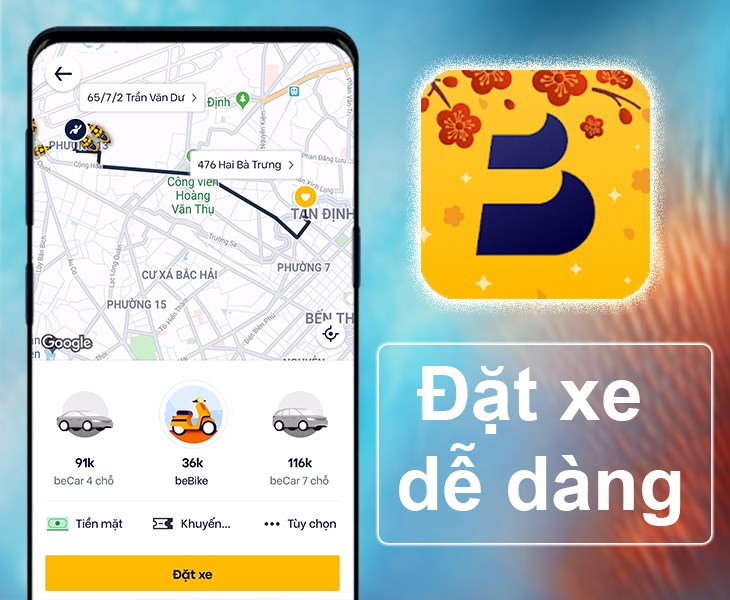 Be - Ứng dụng gọi xe Việt