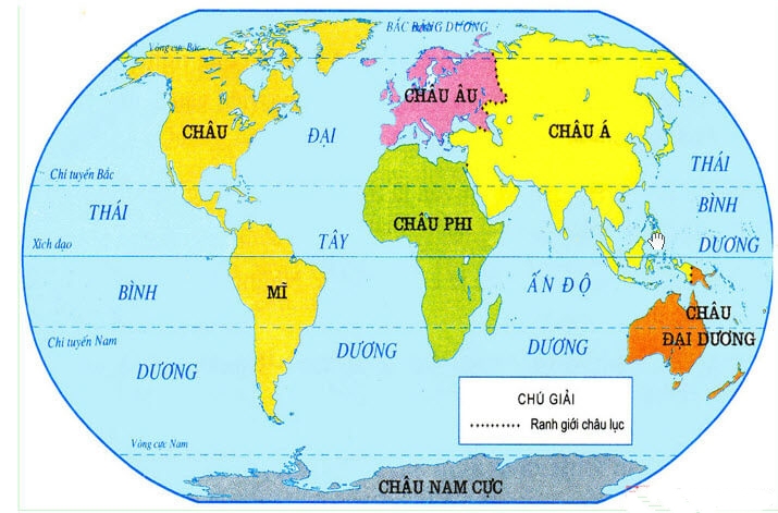 TẢI Bản đồ các nước Châu Phi (Africa Map) khổ lớn năm 2023