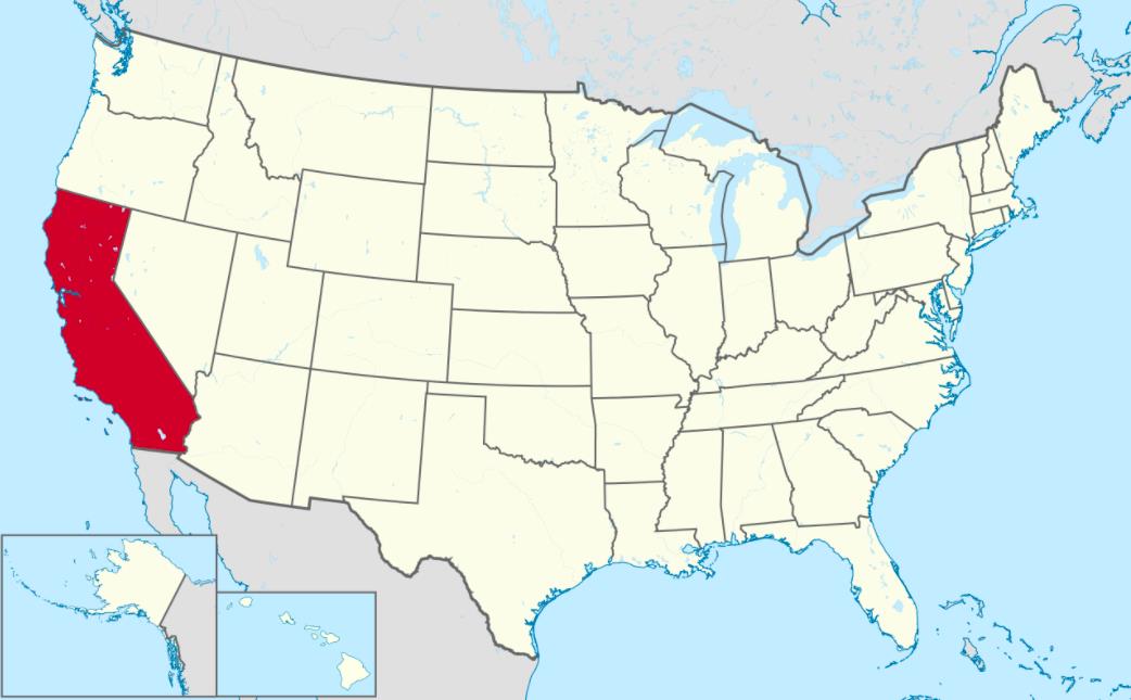 Bản đồ Bang California, lịch sử & vị trí địa lý năm 2023