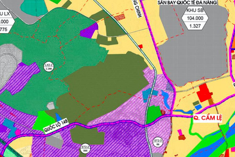TẢI Bản đồ quy hoạch sử dụng đất Quận Cẩm Lệ đến năm 2030