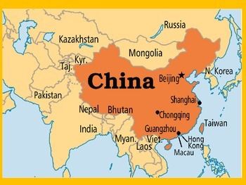 TẢI Bản đồ hành chính Trung Quốc (China) khổ lớn Mới Nhất 2023