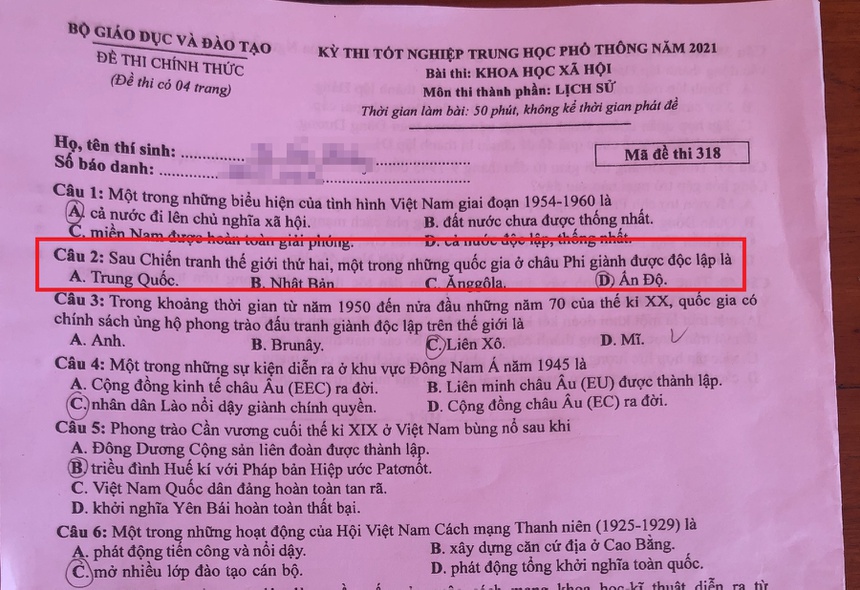 Ấn Độ thuộc Châu Lục nào trên thế giới?