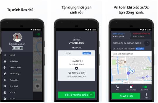Grab Driver - Đăng ký làm tài xế cho Grab