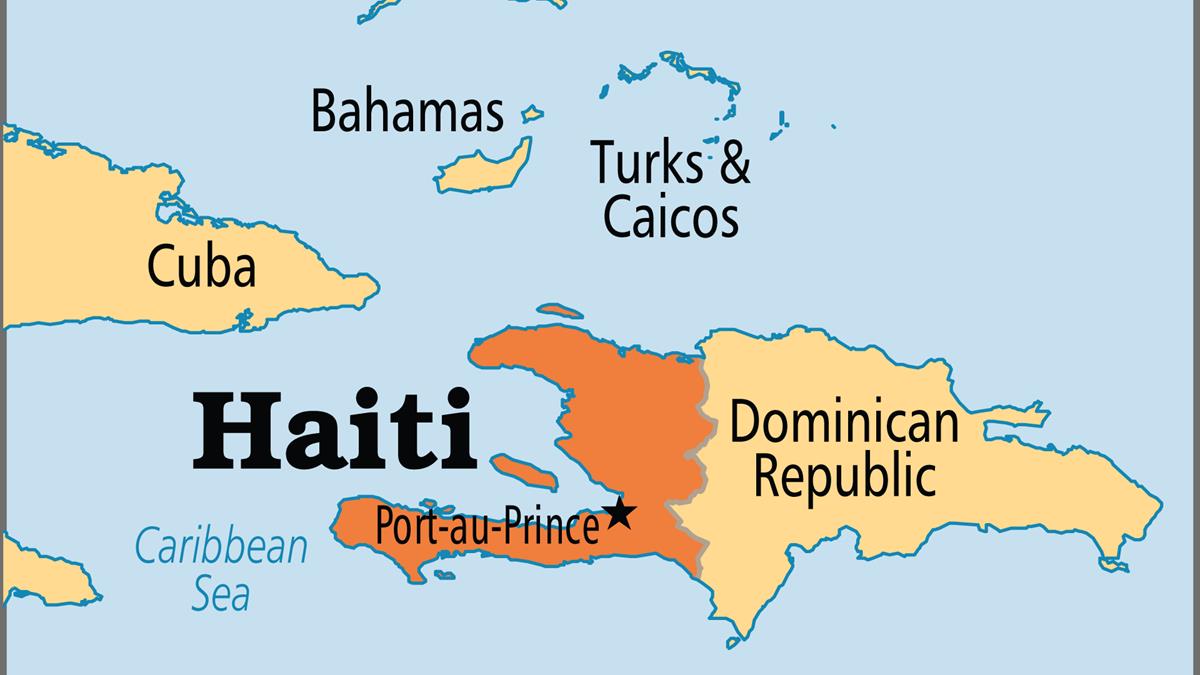 Bản đồ nước Haiti (Haiti Map) khổ lớn năm 2023