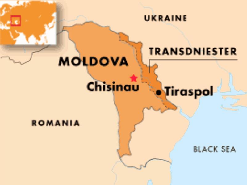 Bản đồ nước Moldova (Moldova Map) khổ lớn năm 2023
