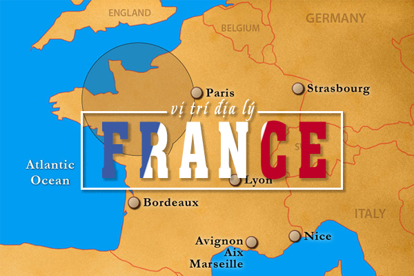 TẢI Bản đồ đất nước Pháp (France) khổ lớn phóng to 2023