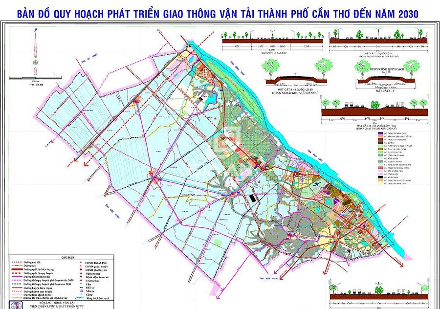 Bản đồ quy hoạch thành phố Cần Thơ tầm nhìn đến năm 2030 - 2050 Bản đồ quy hoạch thành phố Cần Thơ tầm nhìn đến năm 2030 - 2050