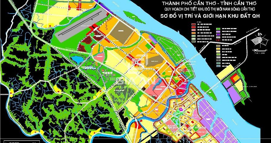 Bản đồ quy hoạch thành phố Cần Thơ tầm nhìn đến năm 2030 - 2050 Bản đồ quy hoạch thành phố Cần Thơ tầm nhìn đến năm 2030 - 2050