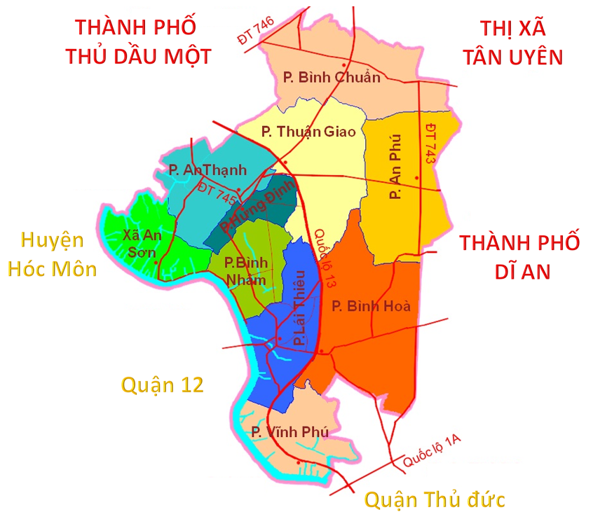 Thông tin sơ lược về thành phố Thuận An