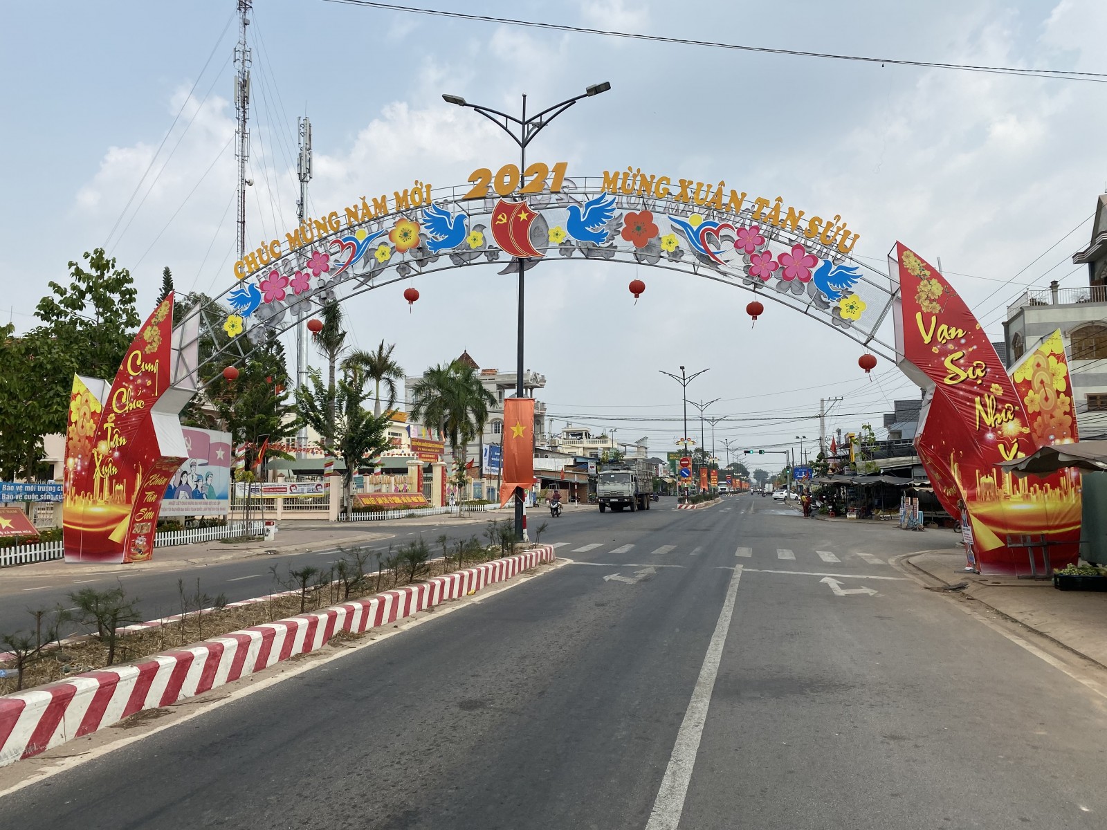 Hạ tầng giao thông tại huyện Dầu Tiếng được đầu tư, nâng cấp