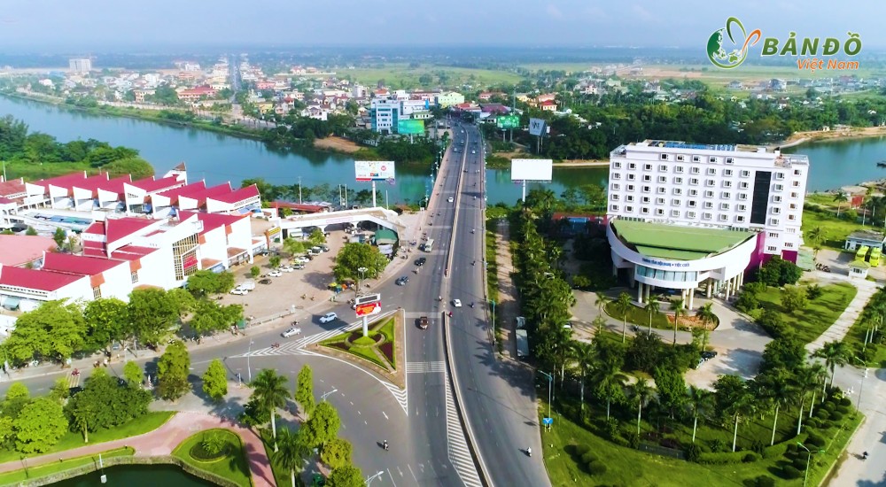 Một góc hạ tầng giao thông tại tỉnh Quảng Trị.