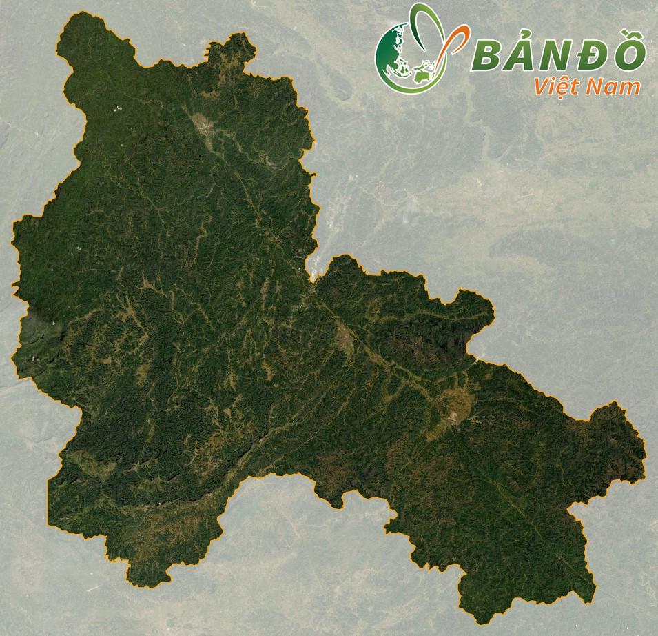 Tỉnh Lạng Sơn chụp từ Vệ tinh