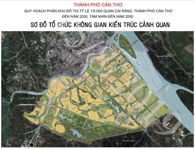 Thông tin quy hoạch Quận Cái Răng đến năm 2030