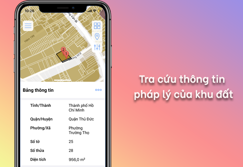 Ứng dụng TTQH TPHCM xem quy hoạch đất