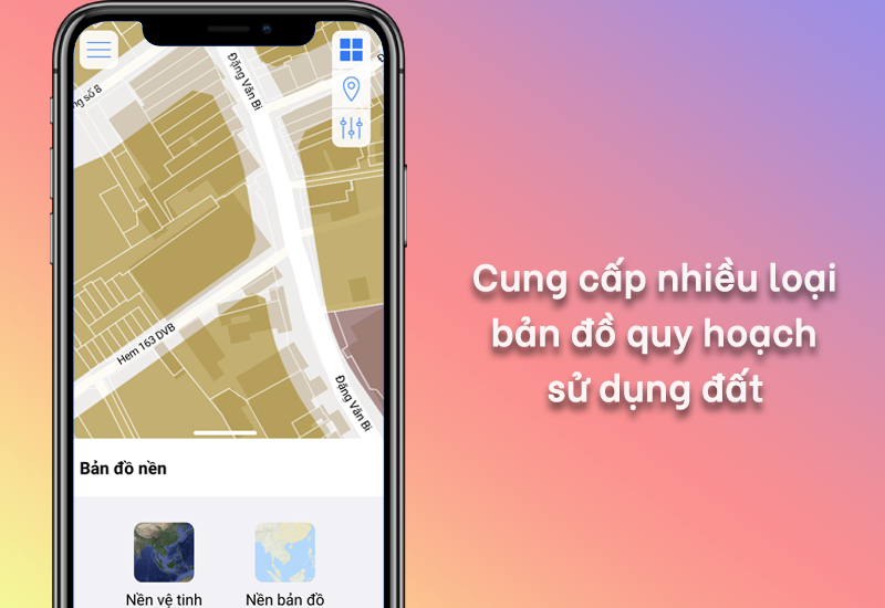 Ứng dụng TTQH TPHCM xem quy hoạch đất