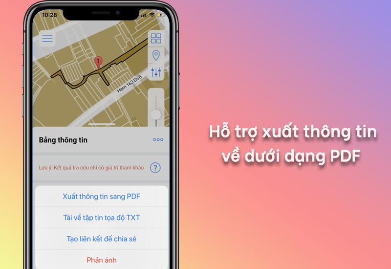 Ứng dụng TTQH TPHCM xem quy hoạch đất