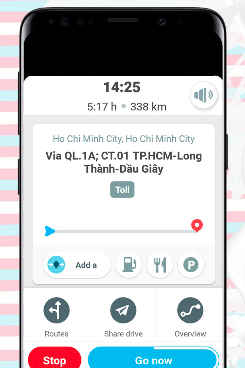 Thông báo tình hình giao thông trực tiếp
