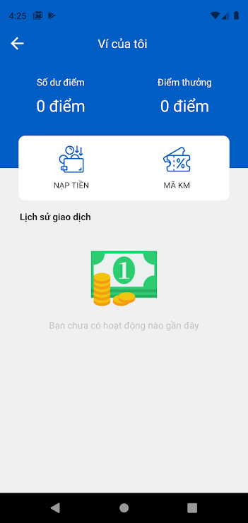 Xem lịch sử giao dịch dễ dàng