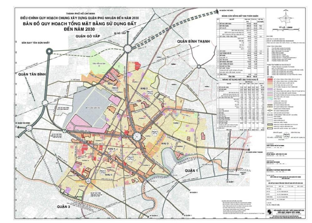bản đồ quy hoạch quận phú nhuận