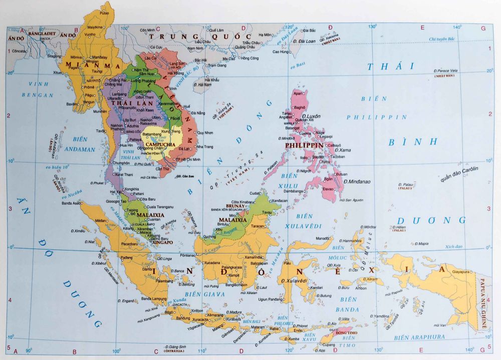 Bản đồ Châu Á
