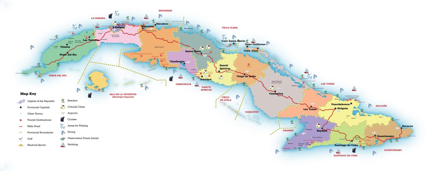 Bản đồ Cuba