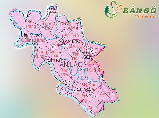 Bản đồ hành chính huyện An Lão